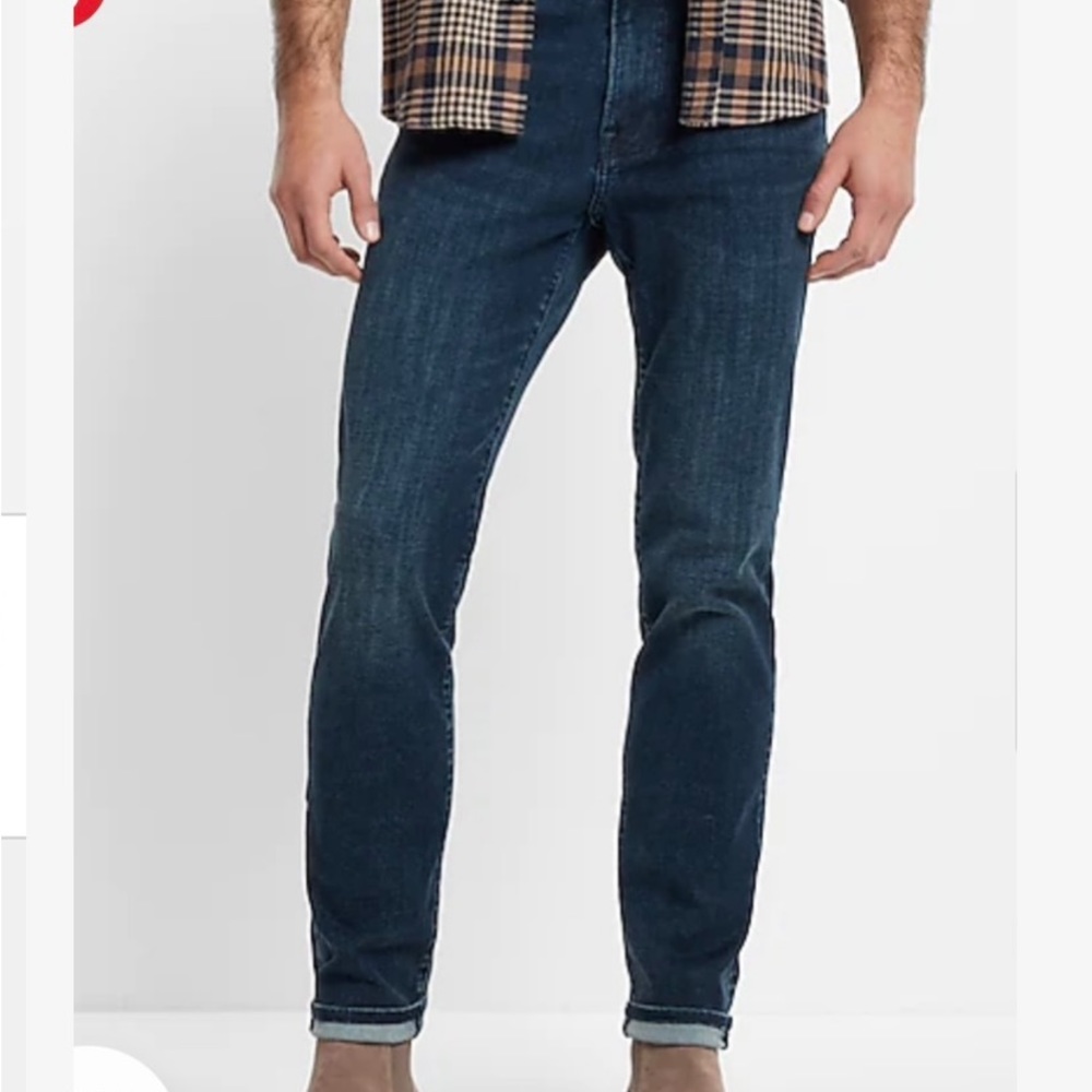 NWT Mens Express Skinny Ultra HyperStretch Jeans- 28 X 30